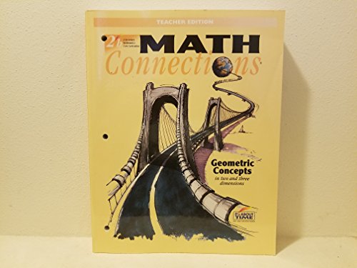 Stock image for Math Connections (2b) Teacher Edition for sale by The Book Cellar, LLC