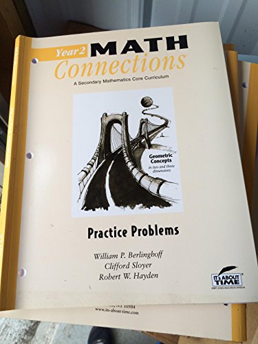 Stock image for Year 2 Math Connections Practice Problems for sale by Dailey Ranch Books
