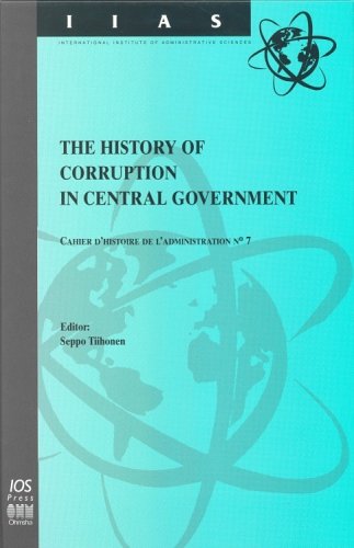 Imagen de archivo de The History of Corruption in Central Government. a la venta por Antiquariat  Werner Haschtmann