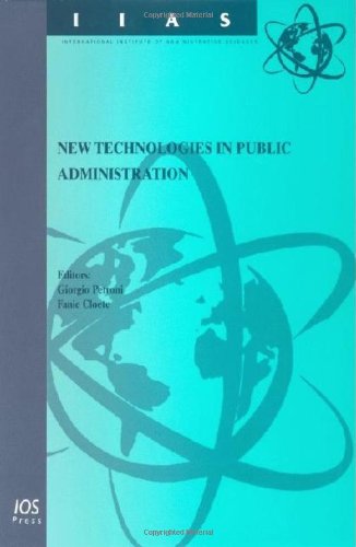 Stock image for New Technologies in Public Administration (International Institute of Administrative Sciences Monograph) (International Institute of Administrative Sciences Monographs) for sale by HPB-Red