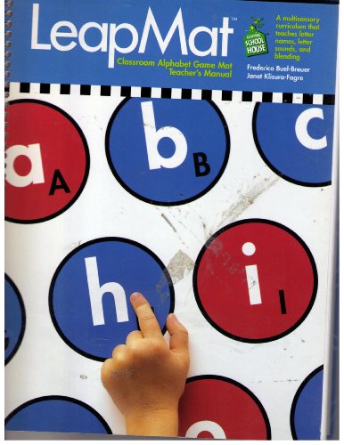 Stock image for Leapmat - Classroom Alphabet Game Mat - Teacher's Manual for sale by SecondSale