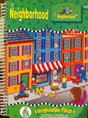 Stock image for NEIGHBORHOOD. LeapFrog School House. Level 1, Grades PreK-2. Book with Cartridge (Language First! A Multisensory Program for English Language Development) for sale by Discover Books