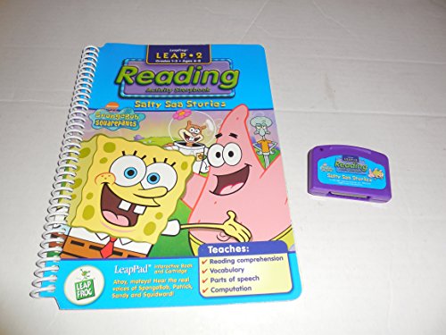 Stock image for Reading Activity Storybook (Sponge Bob Salty Sea Stories, Leap Frog Leap 2 Grades 1-3 Ages 6-8) for sale by Better World Books: West