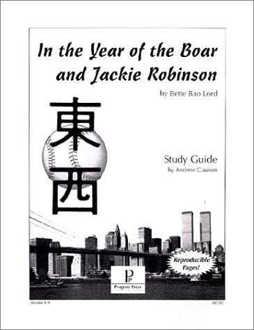 9781586091354: In the Year of the Boar and Jackie Robinson, Study Guide by Clausen, Andrew (1999) Paperback