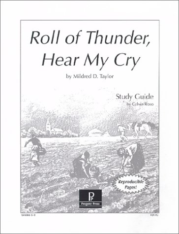 Beispielbild fr Roll of Thunder, Hear My Cry Study Guide zum Verkauf von Once Upon A Time Books