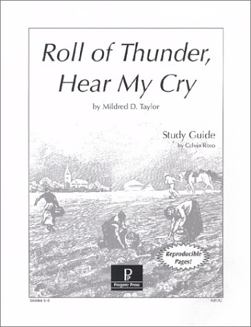 Stock image for Roll of Thunder, Hear My Cry Study Guide for sale by Once Upon A Time Books