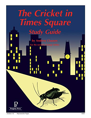 Beispielbild fr The Cricket in Times Square Study Guide zum Verkauf von HPB-Ruby