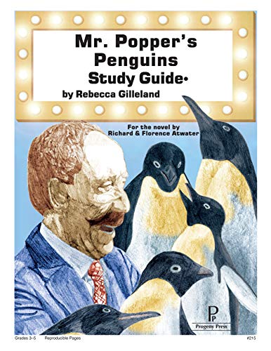 9781586093235: Mr. Popper's Penguins Study Guide (Literature Study Guides from Progeny Press)