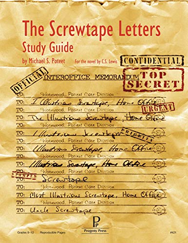 Beispielbild fr The Screwtape Letters Study Guide zum Verkauf von Zoom Books Company