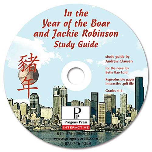 Stock image for In the Year of the Boar & Jackie Robinson Study Guide CD-ROM for sale by Revaluation Books