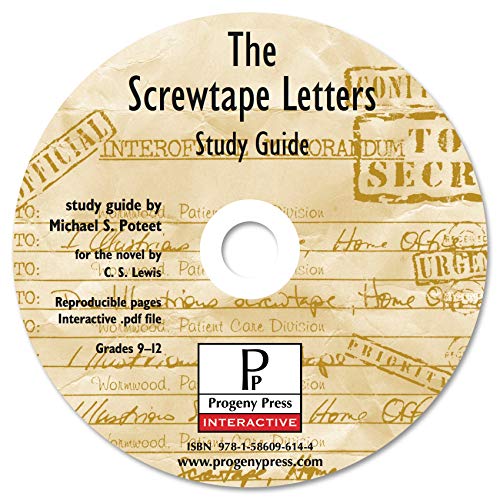 Beispielbild fr The Screwtape Letters Study Guide CD-ROM zum Verkauf von Revaluation Books