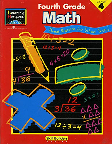 9781586104252: Math: Grade 4 (Math Skill Builders (Learning Horizons))