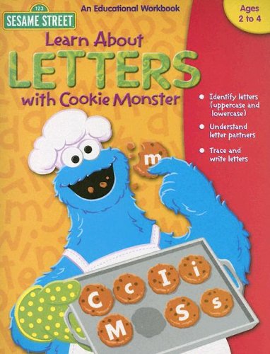 Stock image for Sesame Street Learn About Letters With Cookie Monster: Ages 3+ for sale by Gulf Coast Books