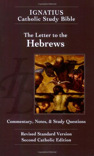 Imagen de archivo de Ignatius Catholic Study Bible: The Letter to the Hebrews a la venta por HPB-Red