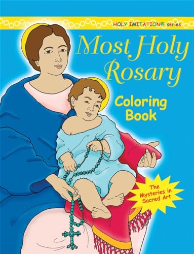 Stock image for Most Holy Rosary: Coloring Book for sale by HPB-Ruby