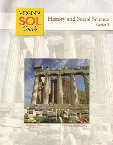 9781586204945: History and Social Science, Grade 3, Virginia SOL Coach