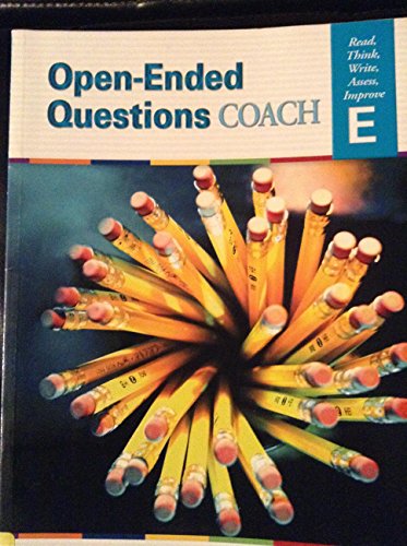 Stock image for Open-ended Questions Coach Read, Think, Write, Asses and Impose E for sale by HPB-Red
