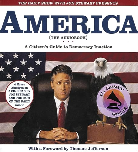 Beispielbild fr The Daily Show with Jon Stewart Presents America (The Audiobook): A Citizen's Guide to Democracy Inaction zum Verkauf von SecondSale