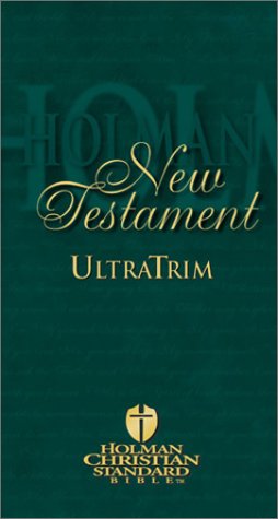 Imagen de archivo de Ultratrim New Testament-Hcsb a la venta por ThriftBooks-Dallas