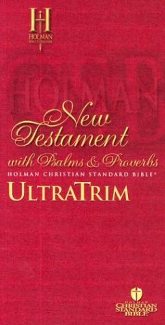 Beispielbild fr HCSB Ultratrim New Testament With Psalms and Proverbs - Paperback zum Verkauf von SecondSale