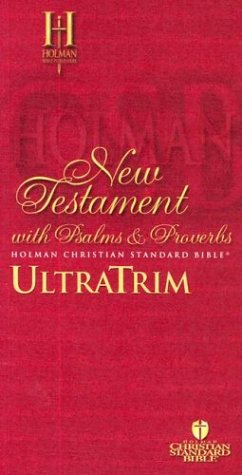 Stock image for HCSB Ultratrim New Testament With Psalms and Proverbs - Paperback for sale by SecondSale