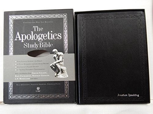 Stock image for The Apologetics Study Bible: Understand Why You Believe (Apologetics Bible) for sale by Baker Book House