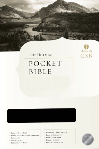 9781586400552: The Holy Bible: Holman Christian Standard Bible, Black, Bonded Leather