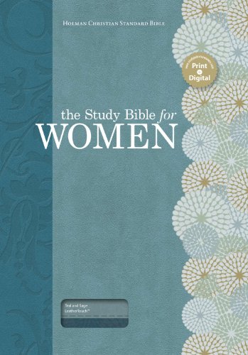 Imagen de archivo de The Study Bible for Women, Teal/Sage LeatherTouch a la venta por Books of the Smoky Mountains