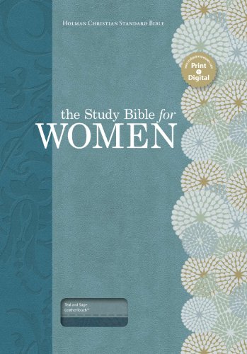 9781586400873: Study Bible For Women, Teal/Sage Leathertouch, The