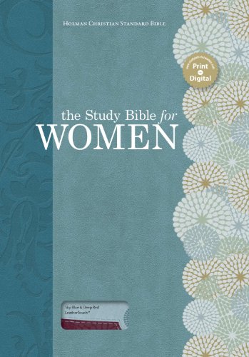 Stock image for The Study Bible for Women, Sky Blue/Deep Red LeatherTouch for sale by HPB-Emerald