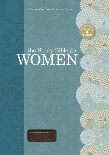 9781586400927: The Study Bible for Women: Chocolate, Genuine Leather