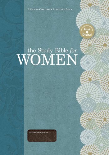 9781586400927: Study Bible For Women, Chocolate Genuine Leather, The