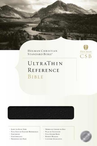 Beispielbild fr HCSB Ultrathin Reference Bible zum Verkauf von Ergodebooks