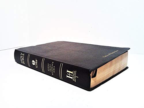 Beispielbild fr Holy Bible: Holman Christian Standard Bible Reference, Black, Imitation Leather zum Verkauf von Front Cover Books