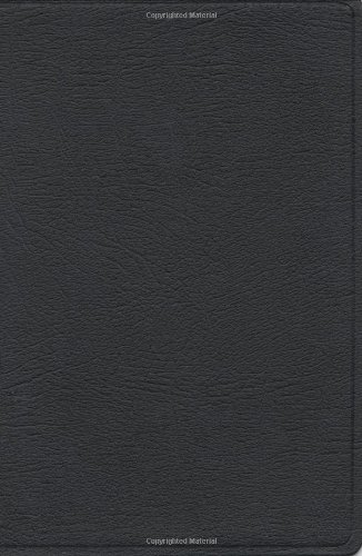 Stock image for The Ministers Bible: Holman Christian Standard, Black Genuine Leather, Single Column, Wide Margins for sale by Ergodebooks