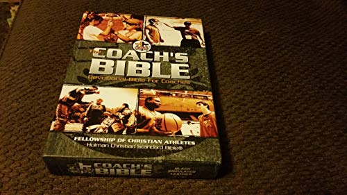 Stock image for The Coach's Bible: HCSB Devotional Bible for Coaches (FCA) for sale by Ergodebooks