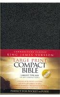 Beispielbild fr KJV Large Print Compact Bible zum Verkauf von Once Upon A Time Books