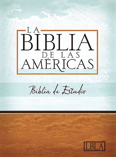 9781586403645: LBLA Biblia de Estudio, negro piel fabricada con ndice