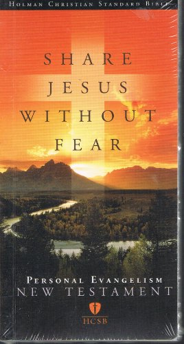 Beispielbild fr HCSB Share Jesus Without Fear New Testament, Trade Paper zum Verkauf von Wonder Book