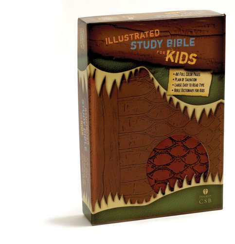 9781586404727: Illustrated Study Bible for Kids: Holman Christian Standard Bible : Brown Simulated Leather