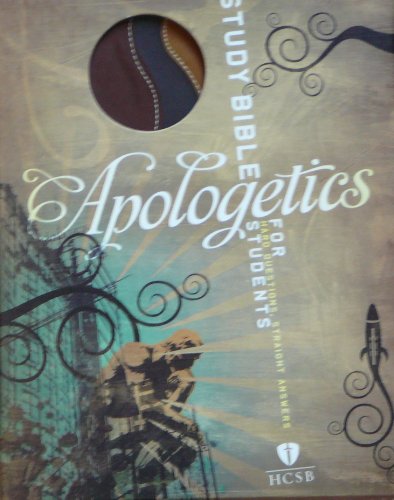 Beispielbild fr Apologetics Study Bible For Students, Brown/Black/Tan Imitation L zum Verkauf von Hawking Books