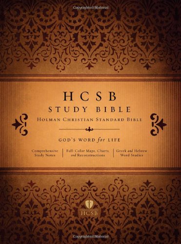 Beispielbild fr HCSB Study Bible, Jacketed Hardcover zum Verkauf von Goodwill Books