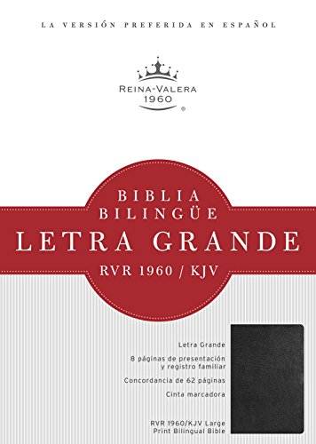 Beispielbild fr Biblia Bilingue Letra Grande-PR-Rvr 1960/KJV zum Verkauf von ThriftBooks-Dallas