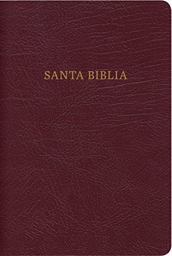 Stock image for RVR 1960 Biblia Compacta Letra Grande con Referencias, borgoa piel fabricada con cierre (Spanish Edition) for sale by GF Books, Inc.