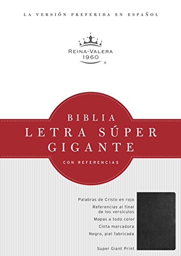 9781586408718: RVR 1960 Biblia Letra Sper Gigante, negro piel fabricada (Spanish Edition)