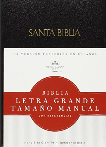 9781586408794: RVR 1960 Biblia Letra Grande Tamano Manual, negro imitacion piel