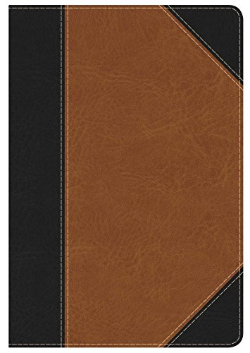 Imagen de archivo de Kjv Study Bible Personal Size, Black/Tan Leathertouch a la venta por Fleur Fine Books