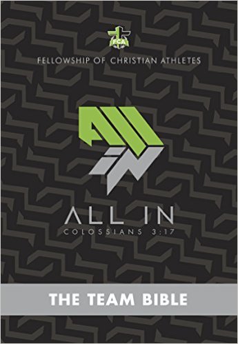 Beispielbild fr Fellowship of Christian Athletes ALL In: THE Team Bible zum Verkauf von SecondSale