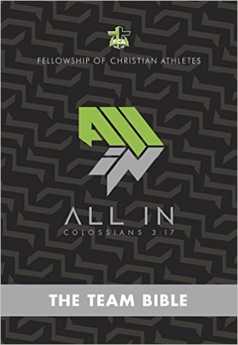 Stock image for Fellowship of Christian Athletes ALL In: THE Team Bible for sale by SecondSale