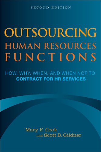 9781586440688: Outsourcing Human Resources Functions: How, Why, When, and When Not to Contract for HR Services